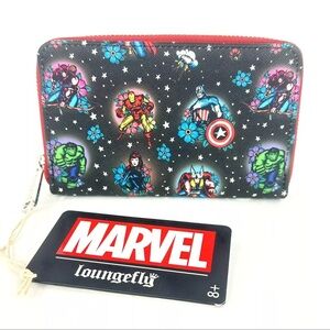 Loungefly Marvel avengers tattoo print wallet